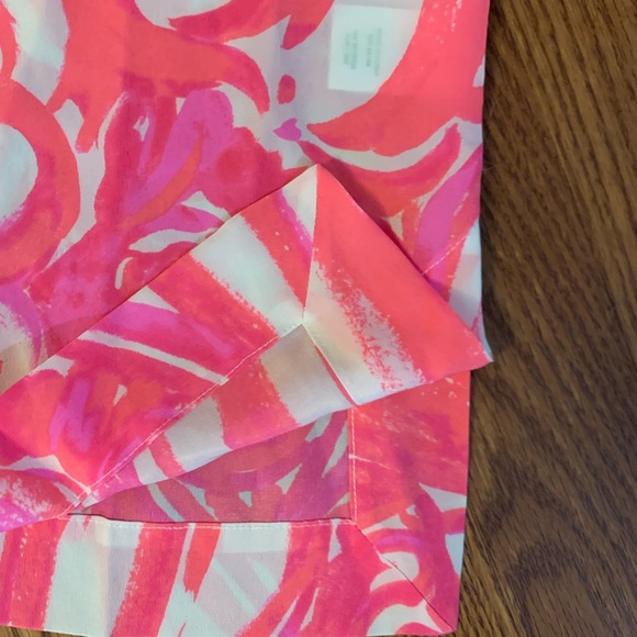 Lilly Pulitzer Amelia 100% Silk Women's Top - Picture 8 of 15